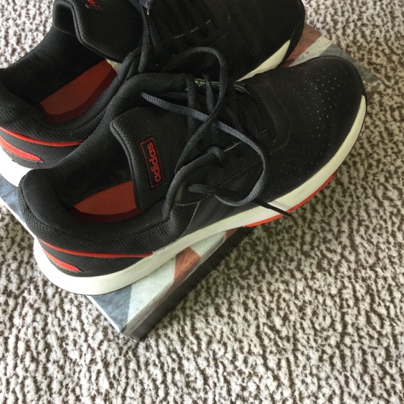 Adidas Tennis Courtsmash Black Size 12 - Picture 4 of 9